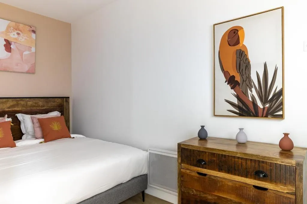 פריז Hsh Batignolles Sauffroy Charming Apartment 8P צרפת